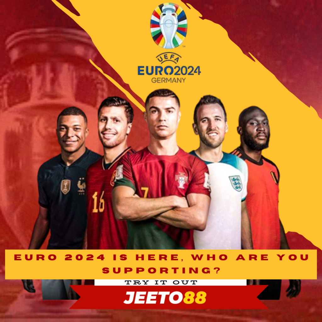 Euro 2024 is here, who are you supporting